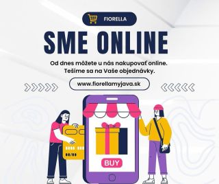 Máme pre Vás novinku :) Od dnes si môžete u nás objednať tovar cez E-shop 🎉. Prosíme o strpenie, vzhľadom na veľké...